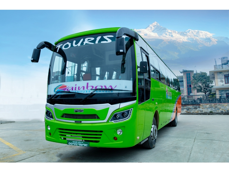 Kathmandu: Bus Ticket to Pokhara (VIP Luxury Sofa Seater)