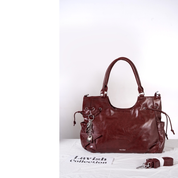 Original PU Leather Tote Shoulder and Crossbody Bag